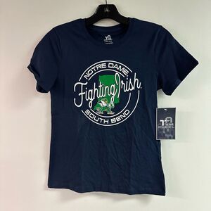 NWT Girl’s Notre Dame University Fighting Irish T-Shirt Size L (10/12)